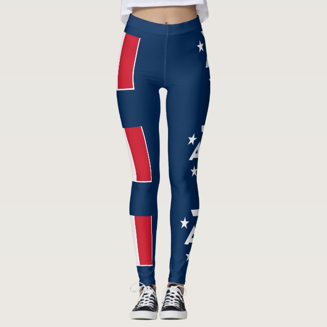 French Southern Antarctic Lands Leggings (Front)