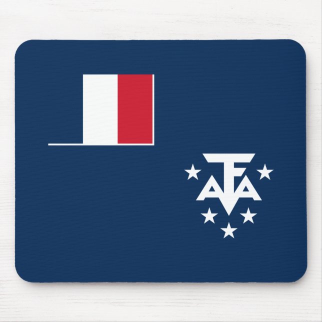 French Southern Antarctic Lands Mouse Pad (Front)