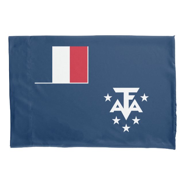 French Southern Antarctic Lands Pillow Case (Front)