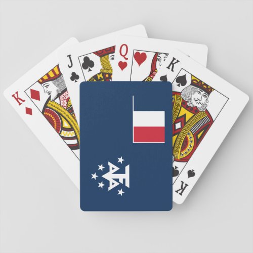 French Southern Antarctic Lands Poker Cards