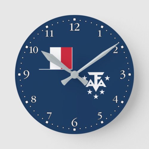 French Southern Antarctic Lands Round Clock