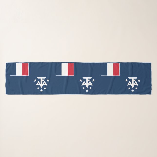 French Southern Antarctic Lands Scarf (Front (Horizontal))
