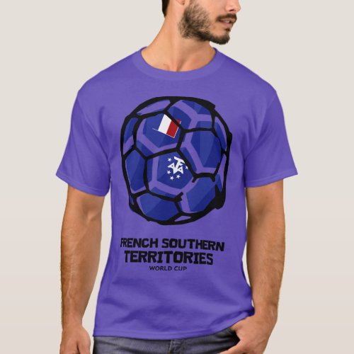 French Southern Territories  Country Flag T_Shirt