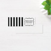 French Stripes in Black (Desk)