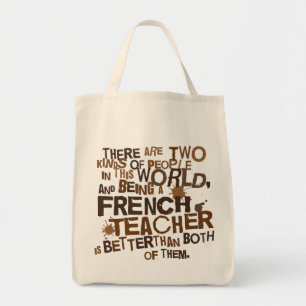 French Teacher Gift Tote Bag