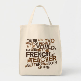 Teacher Women Shopping Bags, Personalized Bag Merci