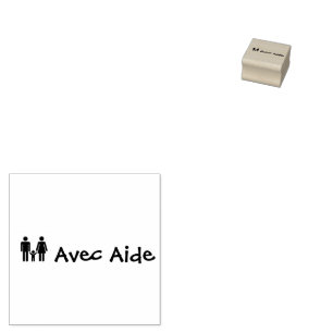 French Teacher Rubber Stamp