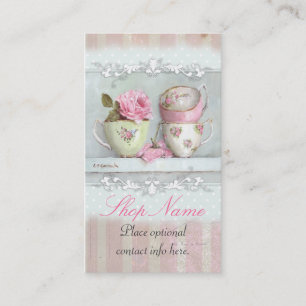 French Teacups Business Card