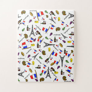 French Themed Impossible Jigsaw Puzzle