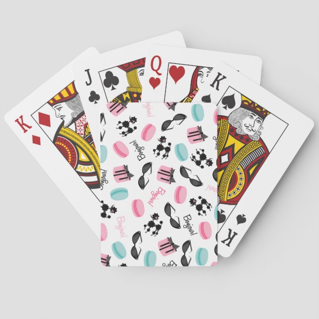 French Themed Playing Cards (Back)