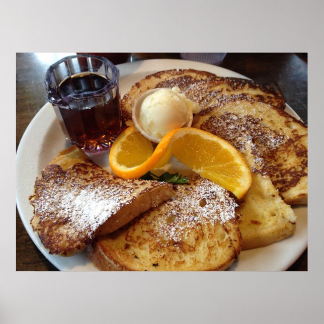 French Toast - Breakfast Photo Posters (Front)