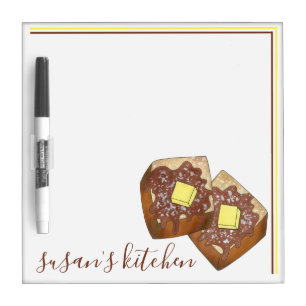 French Toast Brunch Breakfast Nook Diner Kitchen Dry Erase Board