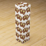 French Toast Butter and Syrup Diner Breakfast Food Wine Box<br><div class="desc">Design features an original marker illustration of delicious diner-style challah french toast (a.k.a. eggy bread) topped with syrup, powdered confectioner's sugar, and a pat of butter. A breakfast food favorite! Ideal for a breakfast or brunch celebration. This french toast foodie design is also available on other products. Don't see what...</div>