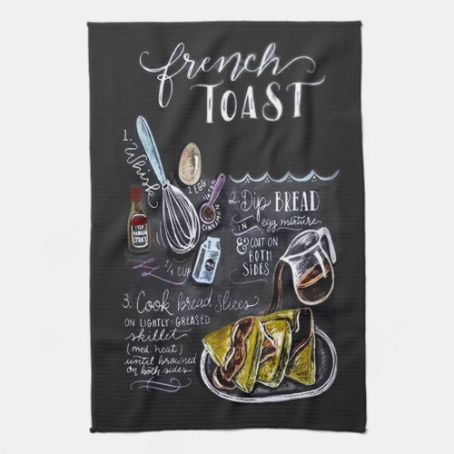 French Toast  Kitchen Towel