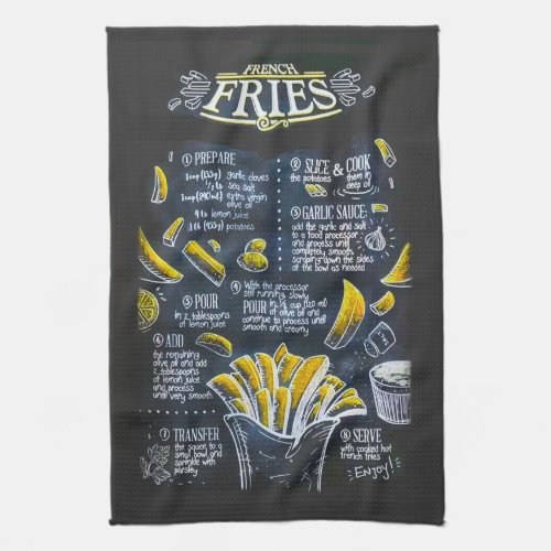 French Toast Kitchen Towel
