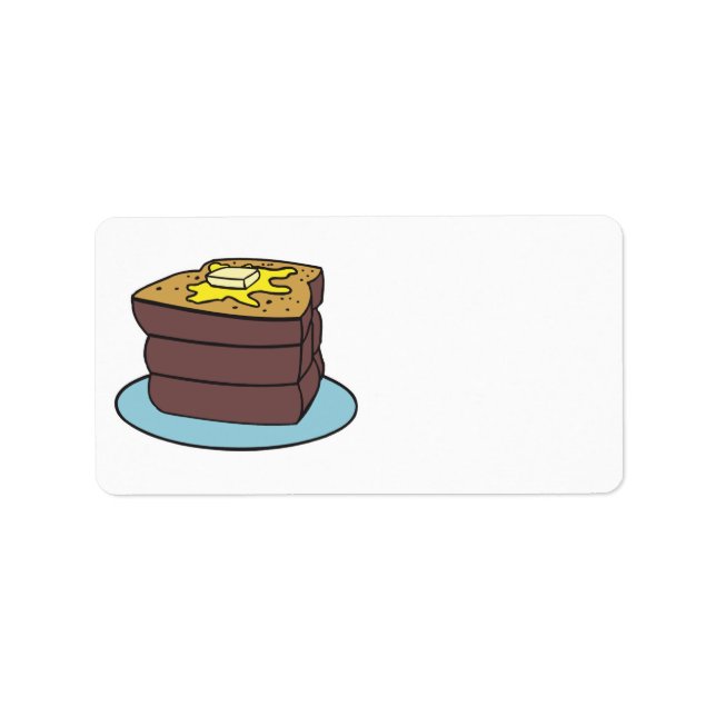 french toast label (Front)