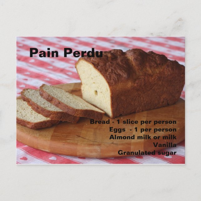 French Toast Postcard (Front)