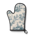 French toile de jouy sage green elegant