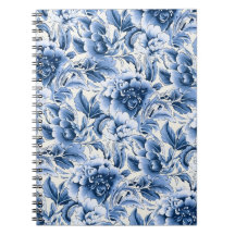 French toile & toile de Jouy. Blue.