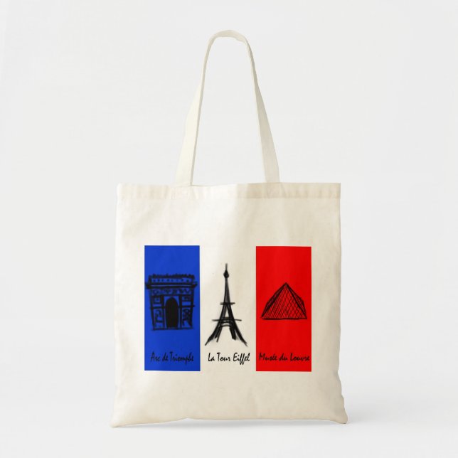 French Tote Bag (Front)