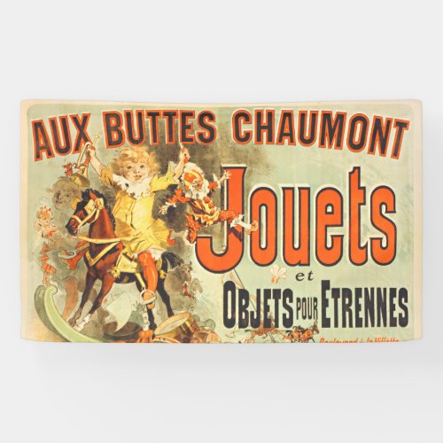 French Toy Joets Friends Poster Banner