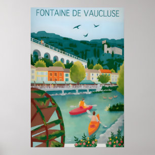 French Travel Art Poster print 1