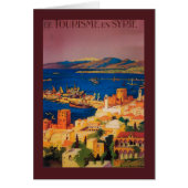 French Travel Poster, Touring in Syria (Front)