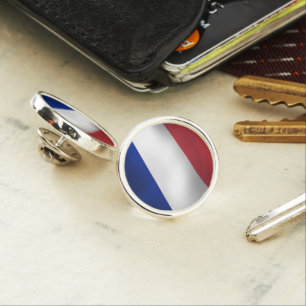 FRENCH TRICOLOR FLAG LAPEL PIN