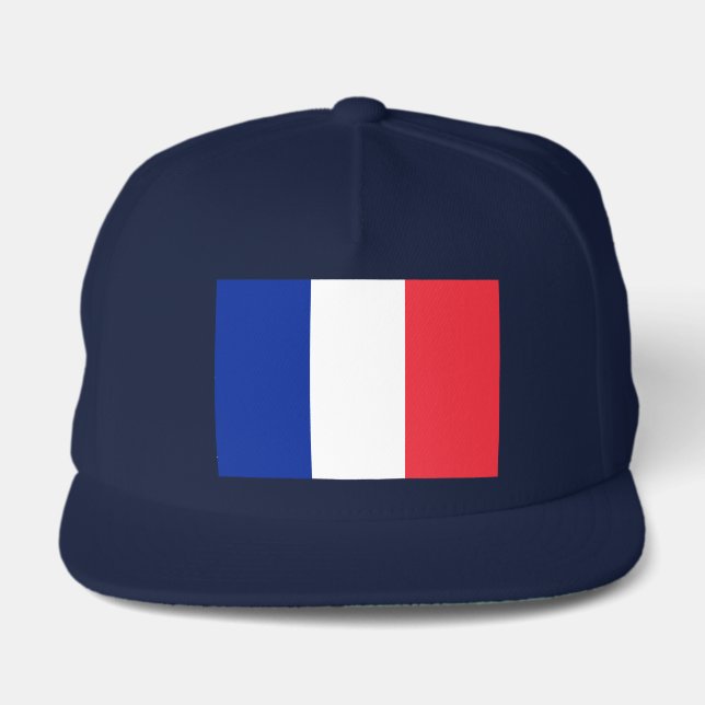 French Tricolore  Snap Back Hat (Front)