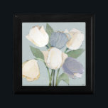 French Tulips Gift Box<br><div class="desc">French Tulips II by Jade Reynolds. Features tulips in various colors against a soft background.</div>