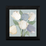 French Tulips Gift Box<br><div class="desc">French Tulips II by Jade Reynolds. Features tulips in various colors against a soft background.</div>