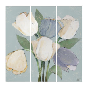 French Tulips Triptych