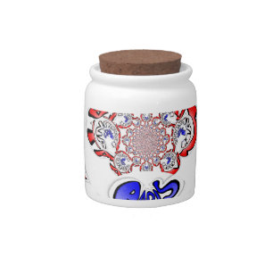 French Twist Hakuna Matata: Unique Cultural Blend  Candy Jar