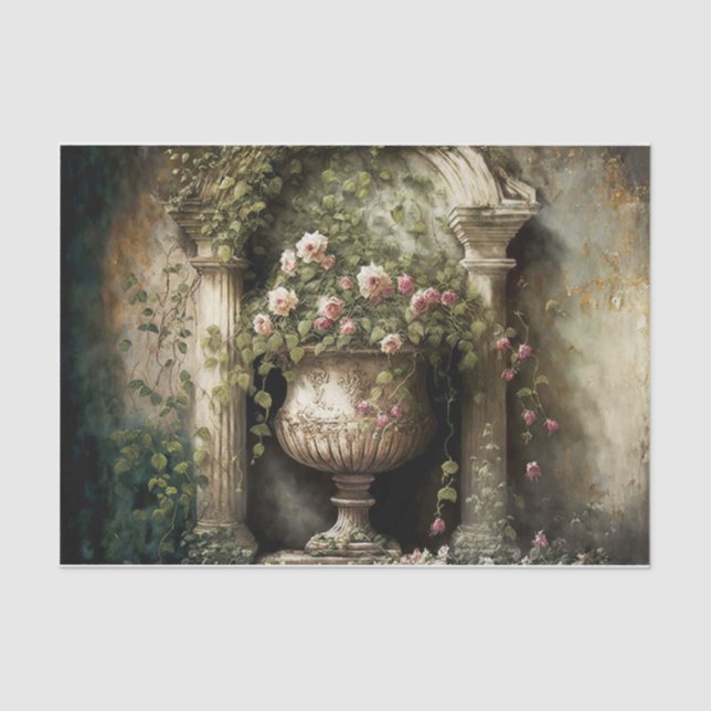 French Urn Tissue Paper (Front)