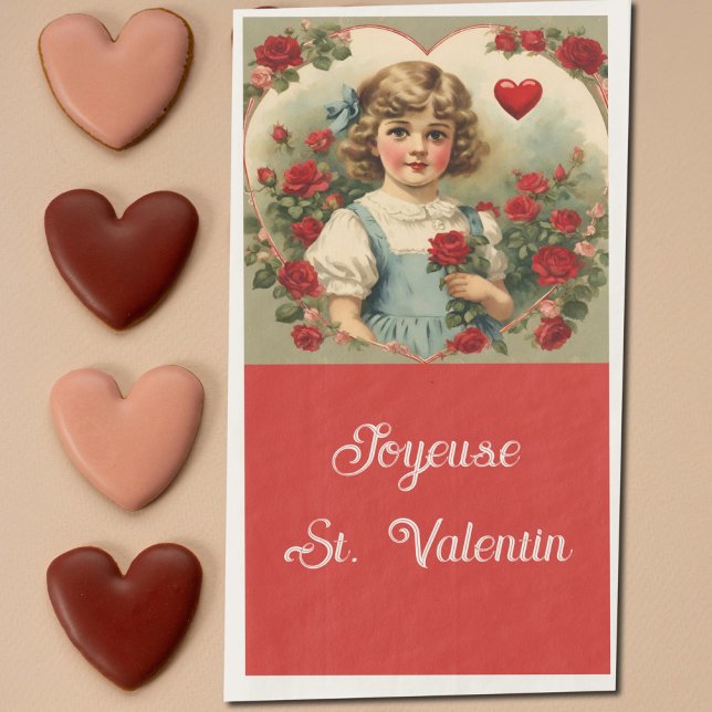 French  Valentine Day  Paper Guest Towels (Creator Uploaded)
