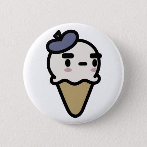 French Vanilla Icecream Button