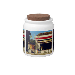 French Village Bakery Candy Jar