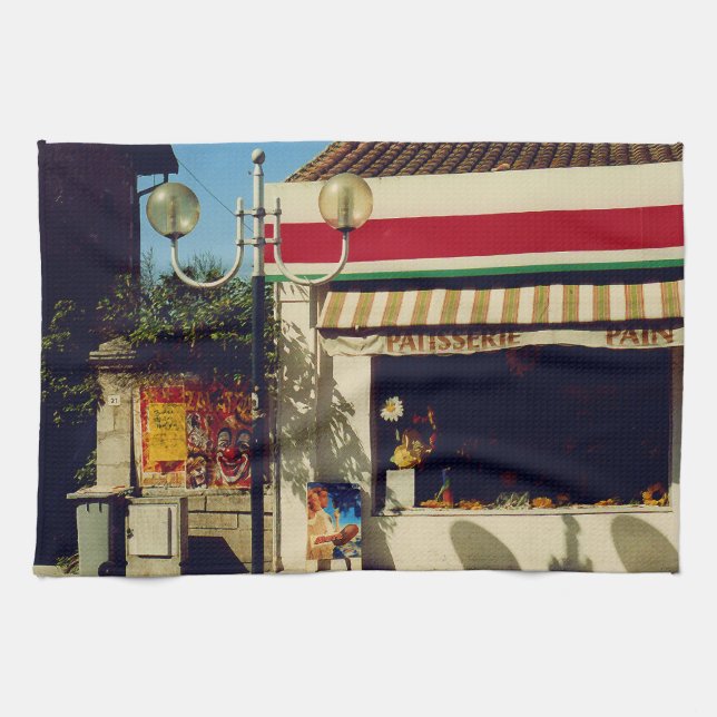 French Village Bakery Towel (Horizontal)