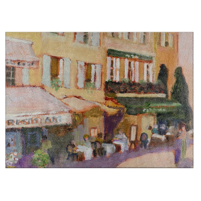 French Village Cutting Board (Front)