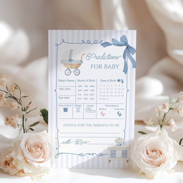 French Vintage Carriage Baby Predictions Advice (Creator Uploaded)