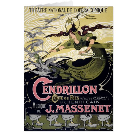 French Vintage Poster 1899 Restored Cards (Front)