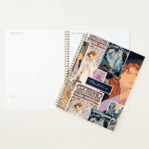 French Vintage Poster Art Collage Personalized