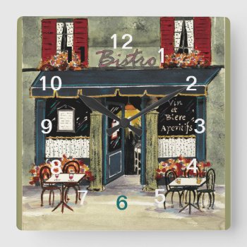 French Wall Clock by ormsbyeditions at Zazzle
