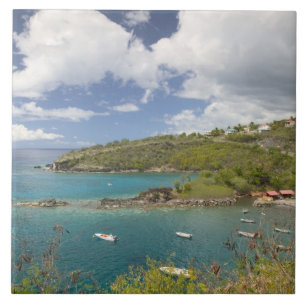 FRENCH WEST INDIES (FWI), Guadaloupe, Basse, Ceramic Tile