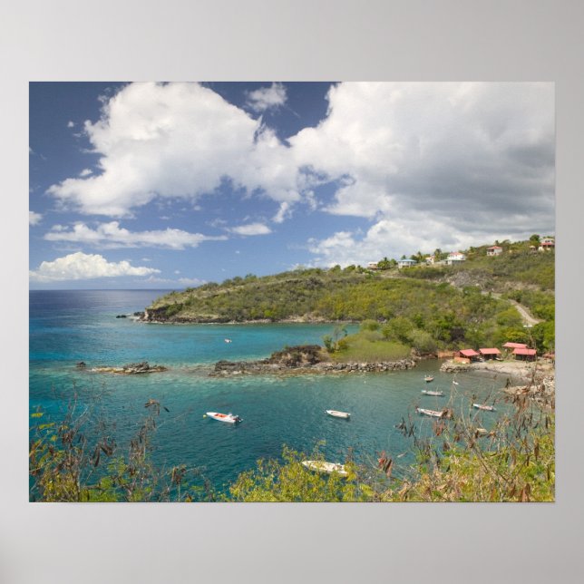 FRENCH WEST INDIES (FWI), Guadaloupe, Basse, Poster (Front)