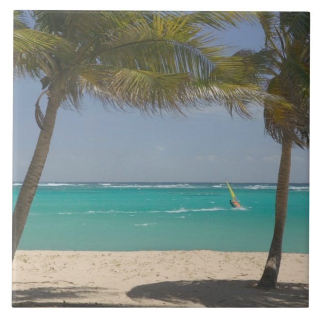 French West Indies, Guadaloupe, Marie, Galante 2 Tile (Front)