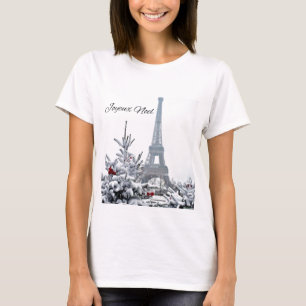 French White Christmas T-Shirt