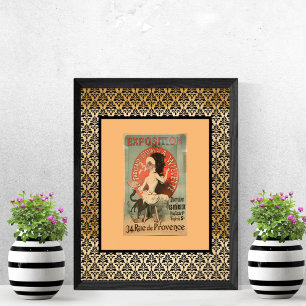 French Willette Exhibition Advertisement Poster