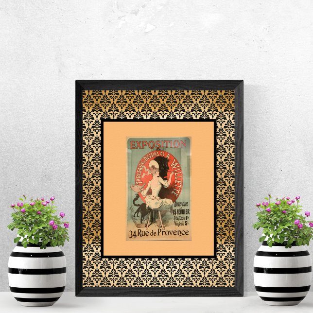 French Willette Exposition Advertisement Poster (Creator Uploaded)