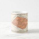 French Wines Colorful Map Coffee Mug<br><div class="desc">It's a vintage map of French wine country - NEAC - Saint-Emilion and its surrounds repurposed on a mug. Dozens of Chateaus listed on the map. Néac is a commune in the Gironde department in Nouvelle-Aquitaine in southwestern France. This is a perfect gift for a wine lover in your life....</div>